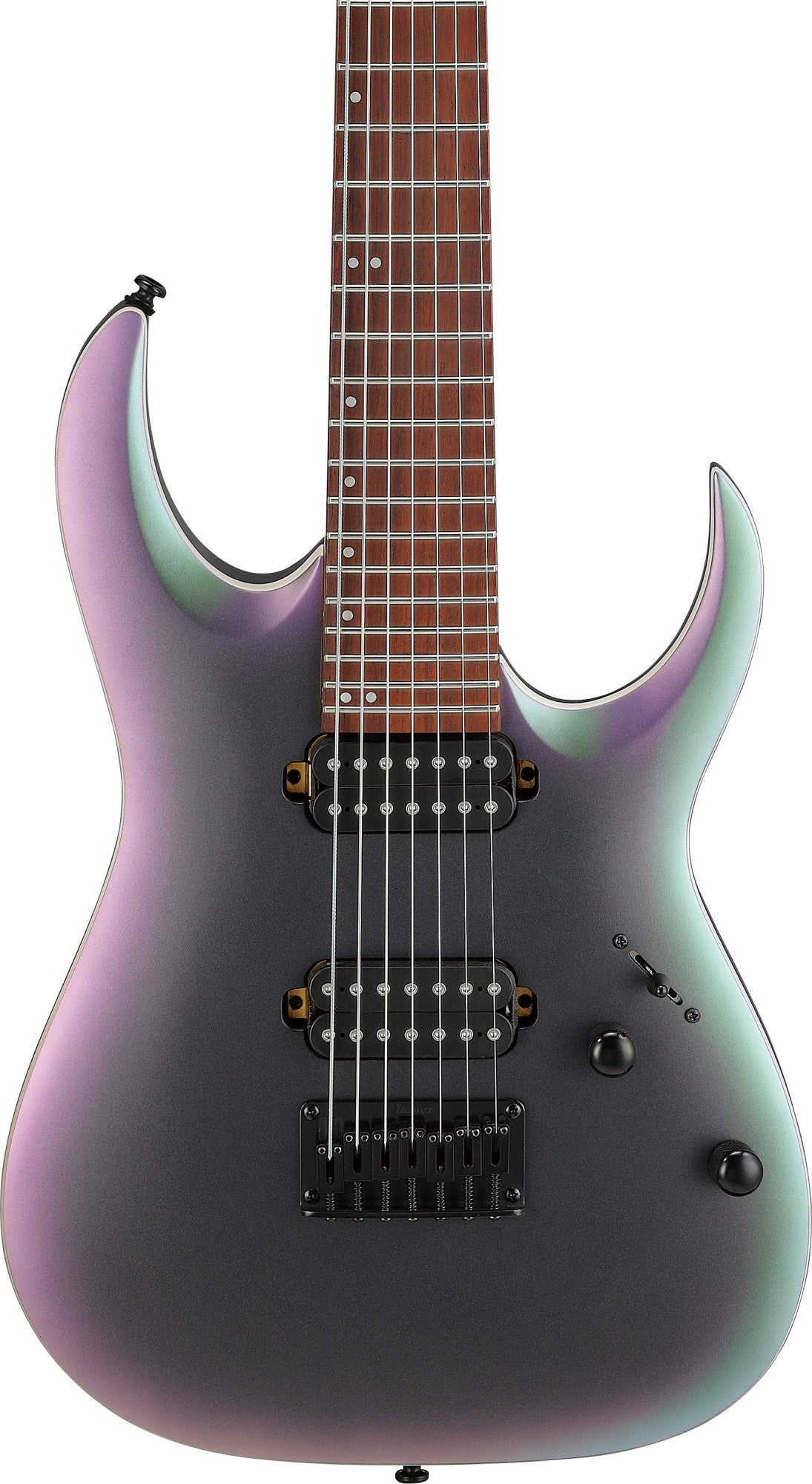 IBANEZ RGA E-Gitarre 7-String - Black Aurora Burst Matte