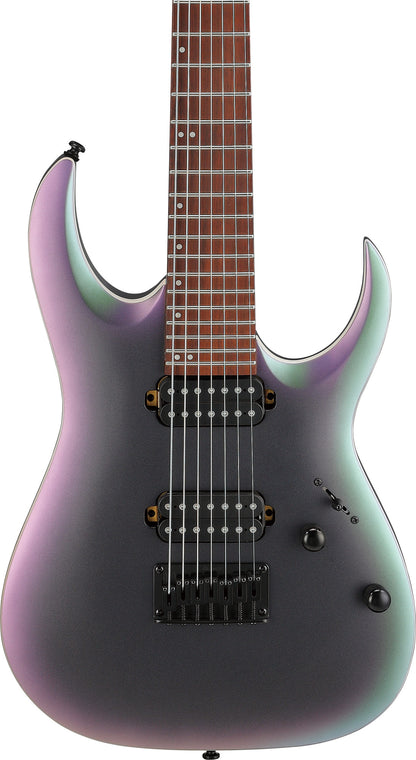 IBANEZ RGA E-Gitarre 7-String - Black Aurora Burst Matte