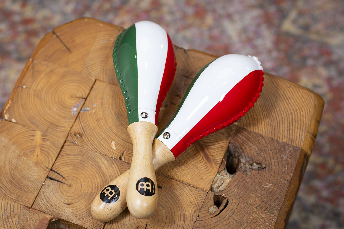 MEINL Percussion Rawhide Maracas - Traditional/Mexico