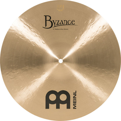 MEINL Cymbals Byzance Traditional Medium Hihat - 15"