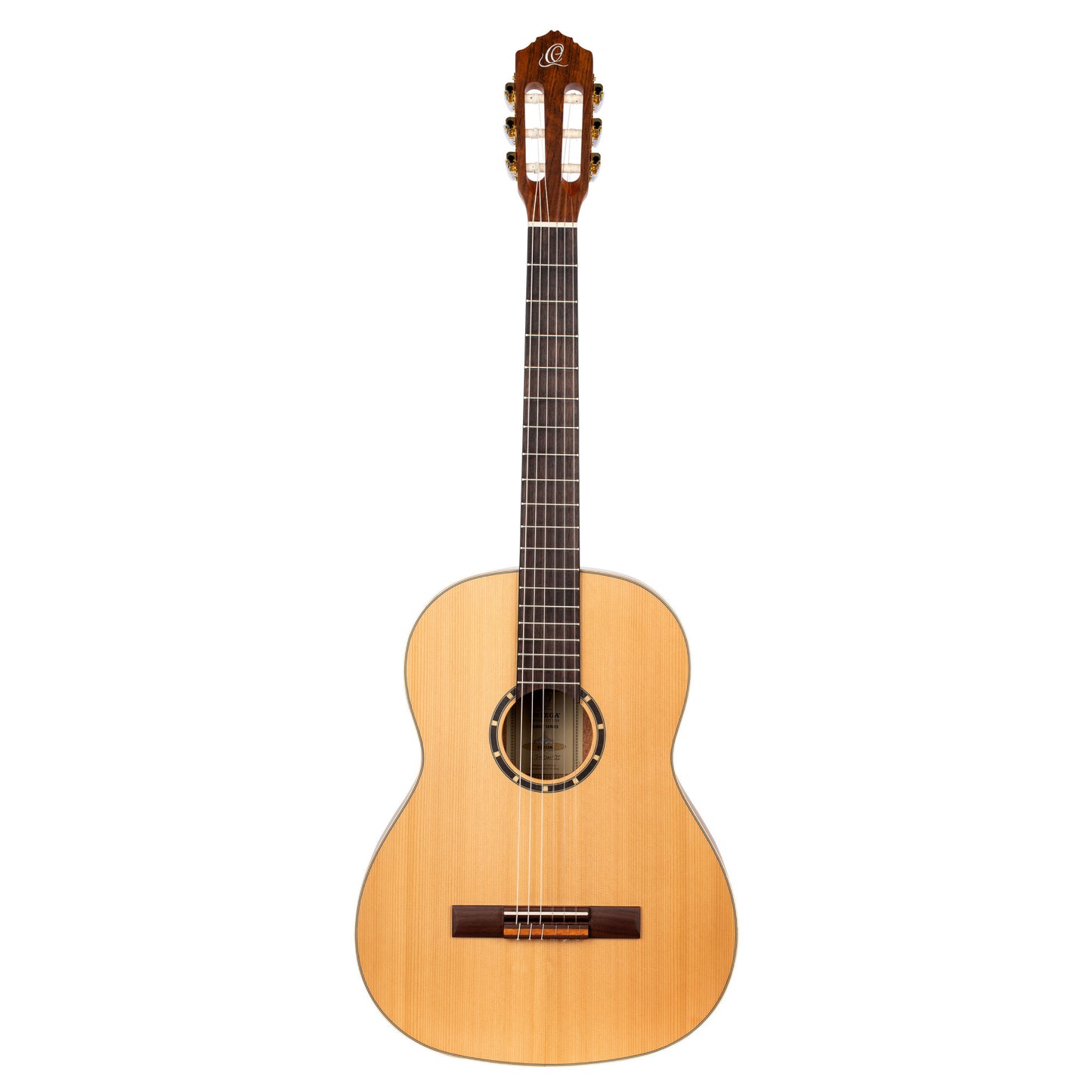 ORTEGA Family Series Pro 4/4 Slim Neck Konzertgitarre 6 String - Zeder / Mahagoni Natur + Bag
