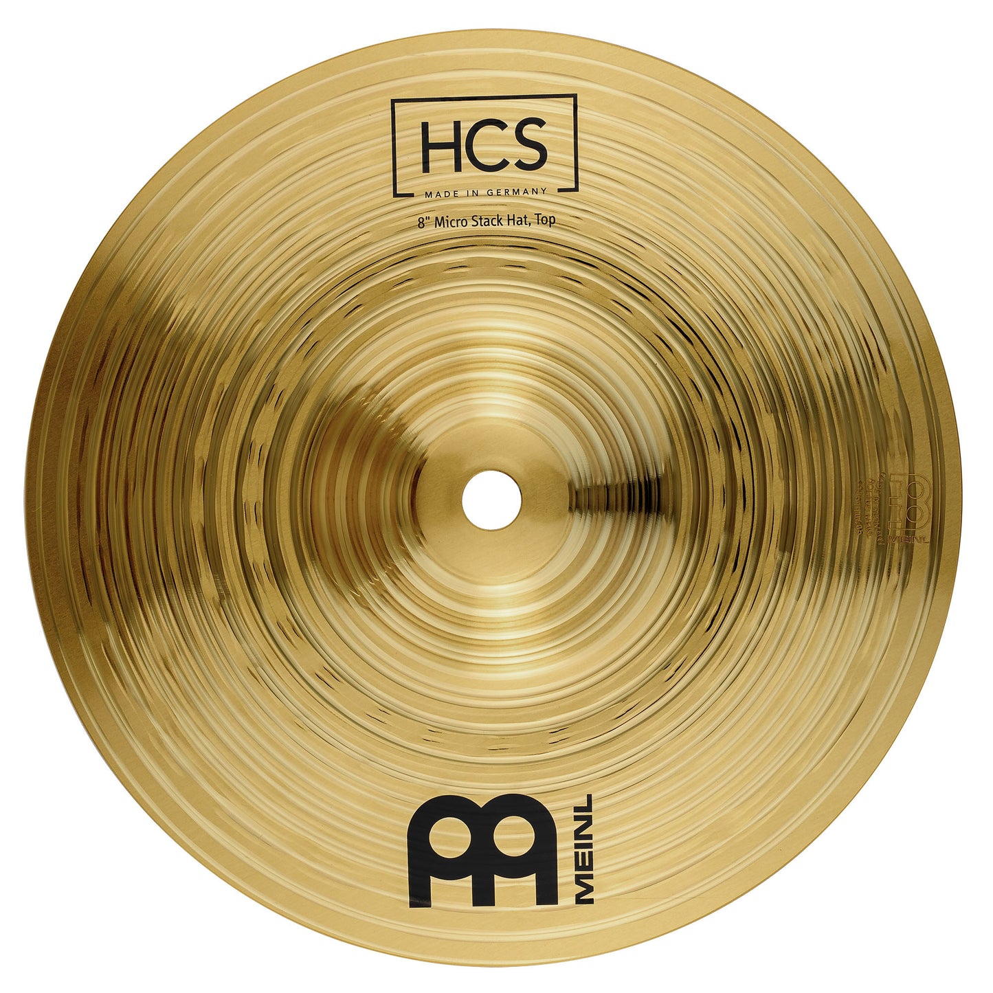 MEINL Cymbals HCS Micro Stack Hats - 8"