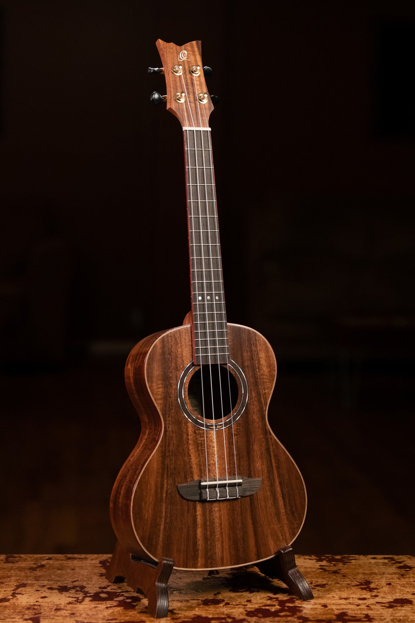 ORTEGA Timber Series Tenor Ukulele 4 String - Acacia Natural + Bag