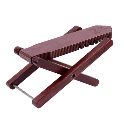 ORTEGA Foot-Stool - Wine Red