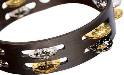 MEINL Percussion Compact Wood Series Tambourine - 8"