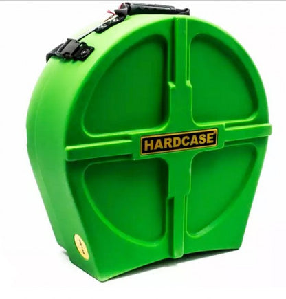 HARDCASE Floor Tom Case 14" - Light Green / Foam Pads