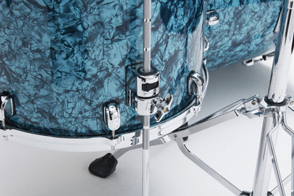 TAMA Starclassic Walnut/Birch Duracover Wrap Shell Kit 4 teilig - Turquoise Pearl/Chrom HW