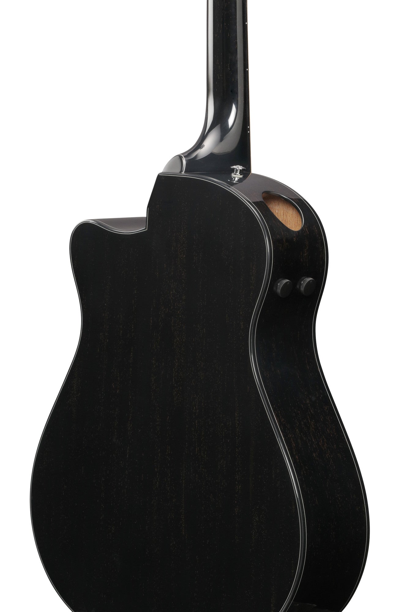 IBANEZ Advanced Acoustic AAM Akustikgitarre 6-String - Rustic Black High Gloss