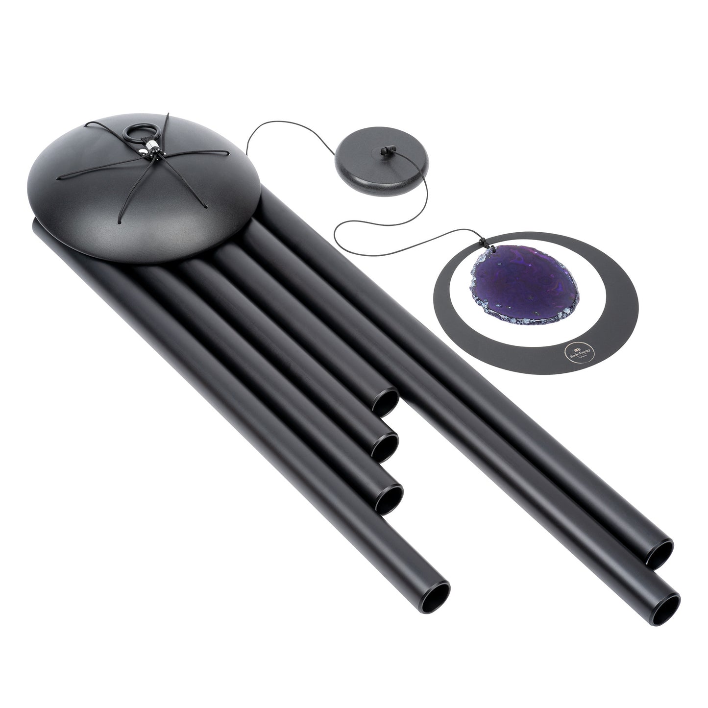 MEINL Sonic Energy Purple Agate Meditation Chime 50"/128 cm - 432 Hz/A Major - Black