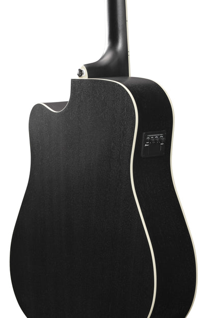 IBANEZ PF Performance Acoustic Guitar 6-String - Weathered Black Open Pore