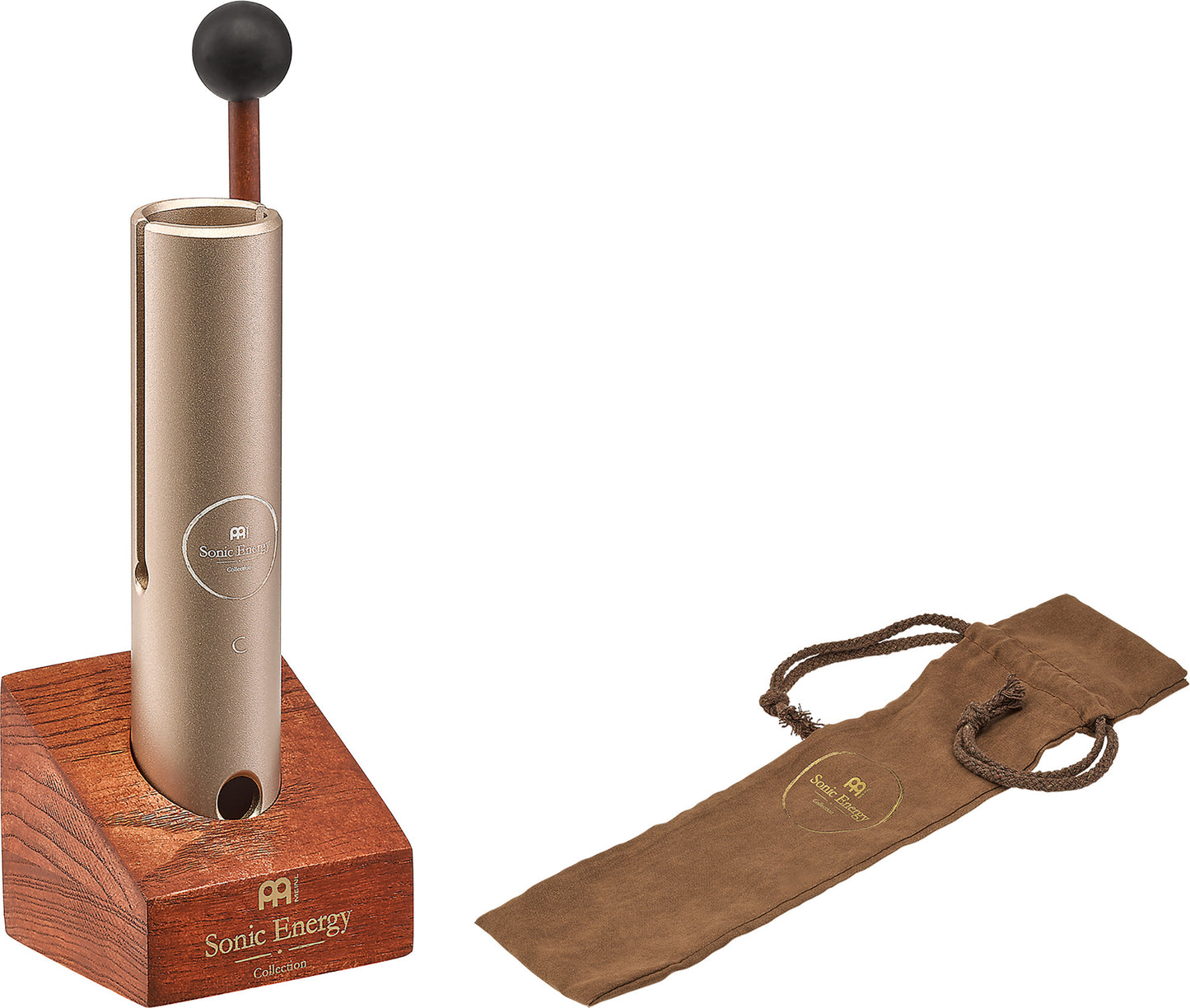 MEINL Sonic Energy Wah-Wah Tube C6, 432 Hz, Champagne gold