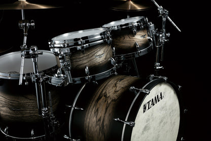 TAMA STAR Walnut Shell Kit 4 teilig - Satin Black Japanese Sen Burst/Chrom HW