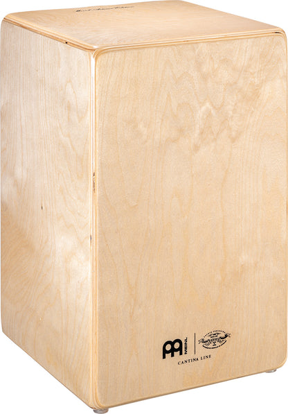 MEINL Percussion Artisan Edition Series String Cajon Cantina Line - Brown Eucalyptus