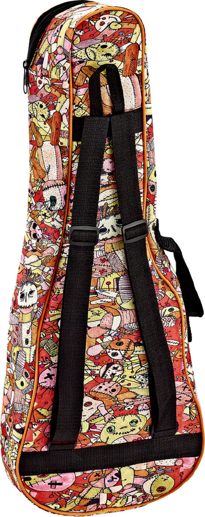 KEIKI Designer Serie Tenor Ukulele Bag - Voodoo Puppet
