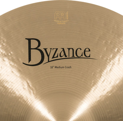 MEINL Cymbals Byzance Traditional Medium Crash - 18"