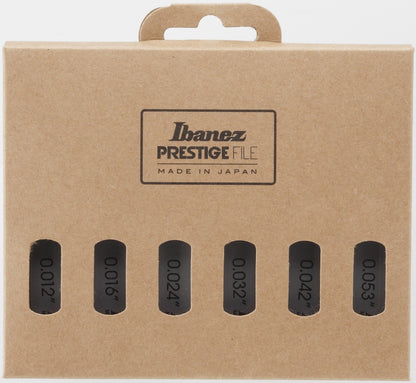 IBANEZ Sattelfeilenset für Akustik Gitarre - .012/.016/.024/.032/.042/.053