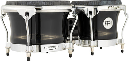 MEINL Percussion Fibercraft Fiberglass Bongo 7" Macho & 8 1/2" Hembra -Black