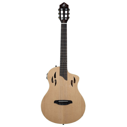 ORTEGA TourPlayer DeLuxe Nylon String Guitar 6-String - Spruce Natural + Gig Bag