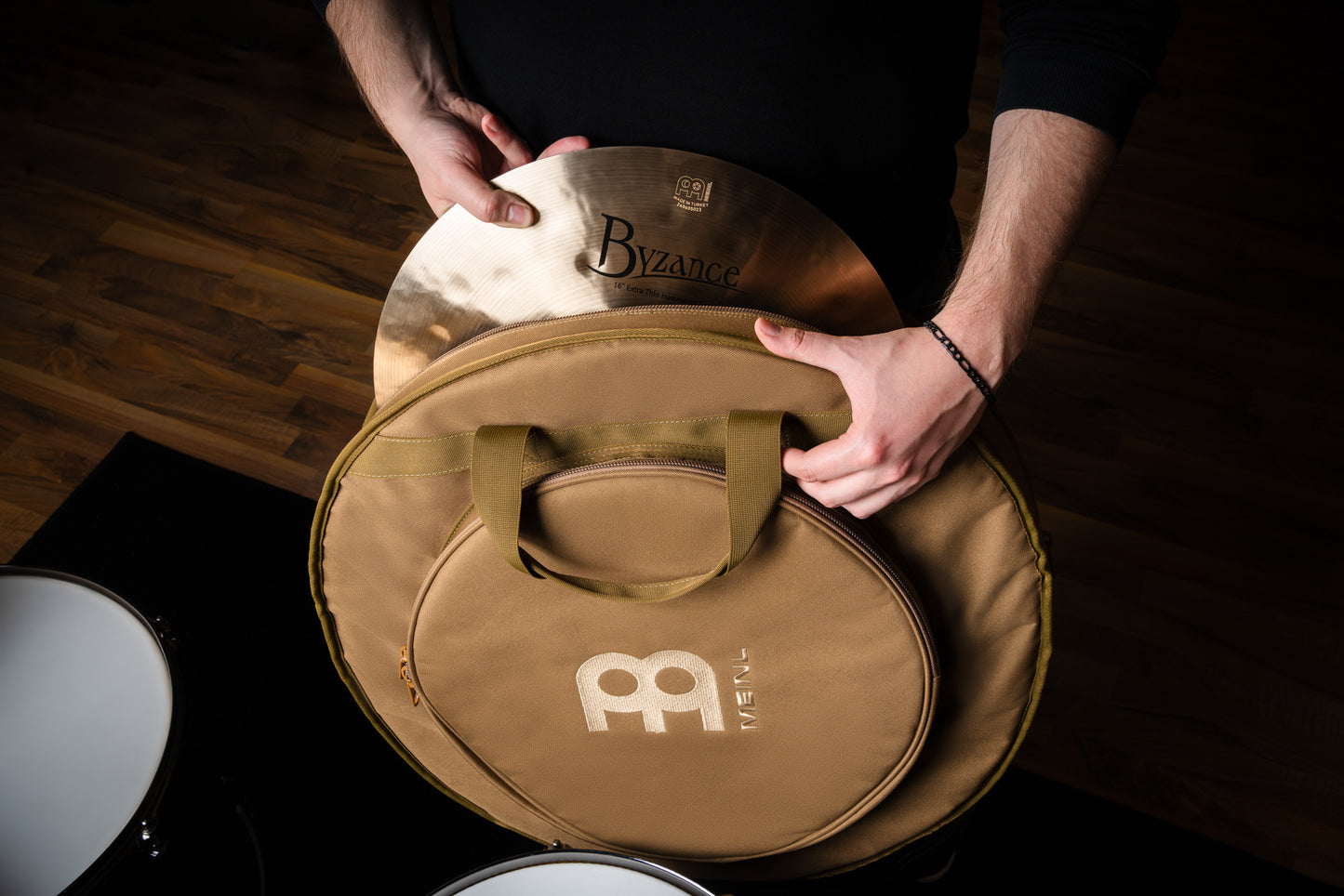 MEINL Cymbals Pro Cymbal Backpack 22" - Coyote Brown