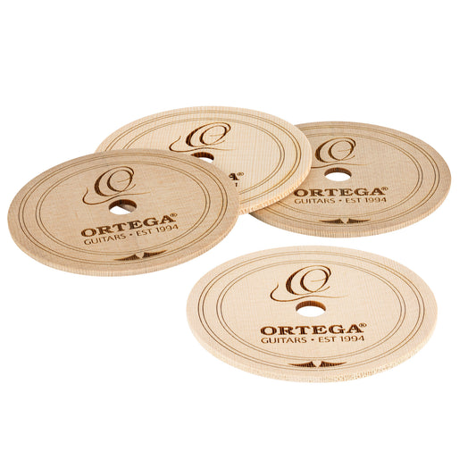 ORTEGA Holzuntersetzer Set 4 teilig - Fichte