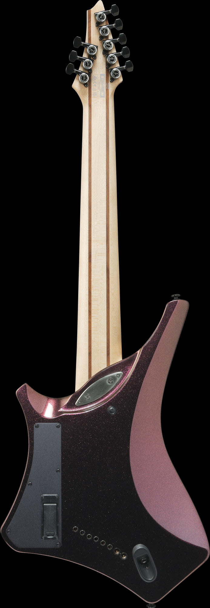 IBANEZ Alpha Electric Guitar 8-String Multi Scale - Coral Mirage + Gig Bag