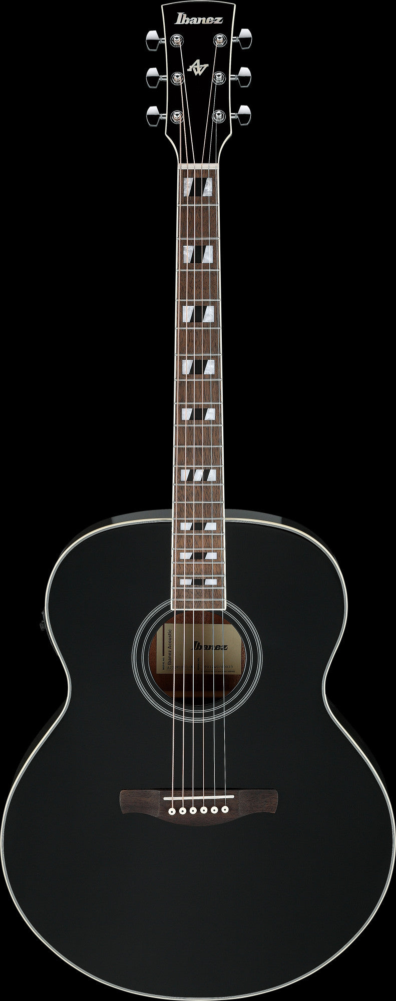 IBANEZ AJ Akustikgitarre 6-String - Black High Gloss