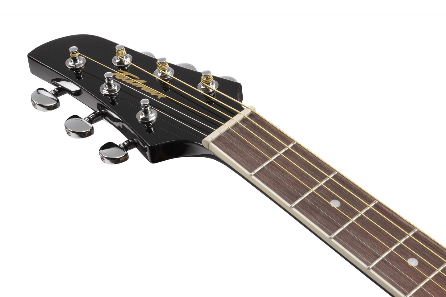 IBANEZ Talman Akustikgitarre Doppel Cutaway Preamp 6 String Lefty - black