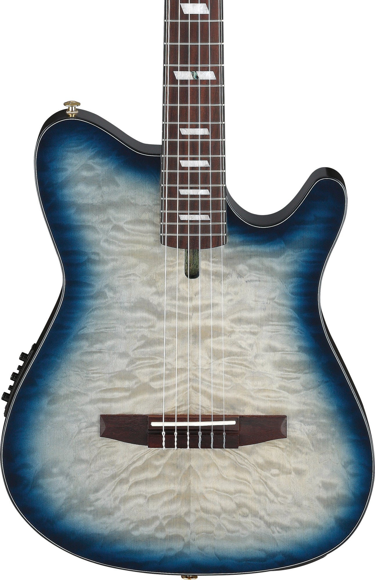 IBANEZ FRH Nylon-Saiten-Gitarre 6-String - Cosmic Blue Starburst Low Gloss