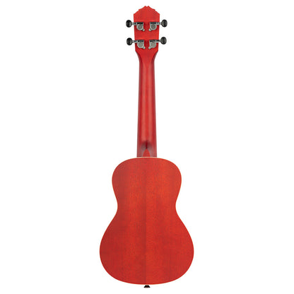 ORTEGA Earth Series Concert Ukulele 4 String - Fire Red