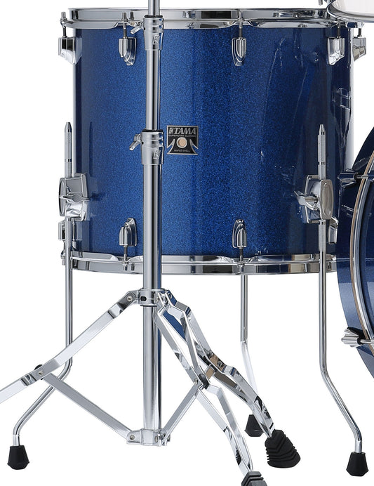 TAMA Superstar Classic Floor Tom 16" x 16" - Indigo Sparkle/Chrom HW