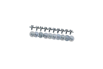 TAMA Befestigungsschraube M4x10mm für MSL90BC Bass Drum Spannböckchen und MSL90TC Tom Tom & Floor Tom Spannböckchen (STAR Drum) - 20 Stück schwarz.