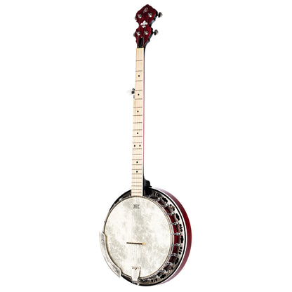 ORTEGA Falcon Series Banjo 5 String - Maple Fire Red + Bag