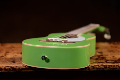 ORTEGA Gaucho Series Ukulele 4 String - Green Apple + Bag