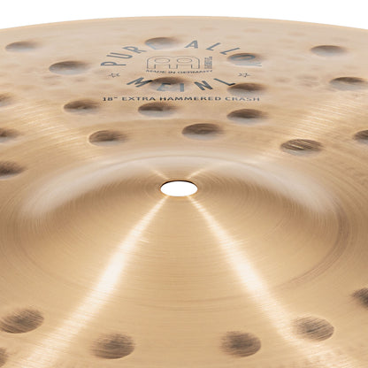 MEINL Cymbals Pure Alloy Extra Hammered Crash - 18"