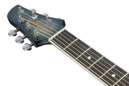 IBANEZ Talman Acoustic Guitar 6-String - Cosmic Blue Starburst High Gloss