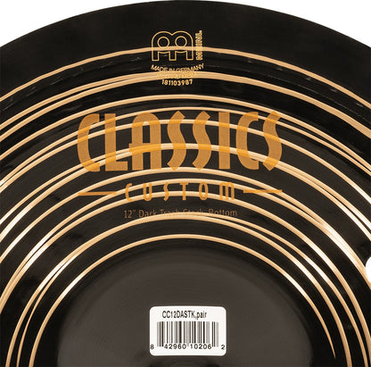 MEINL Cymbals Classics Custom Dark Trash Stack - 12"
