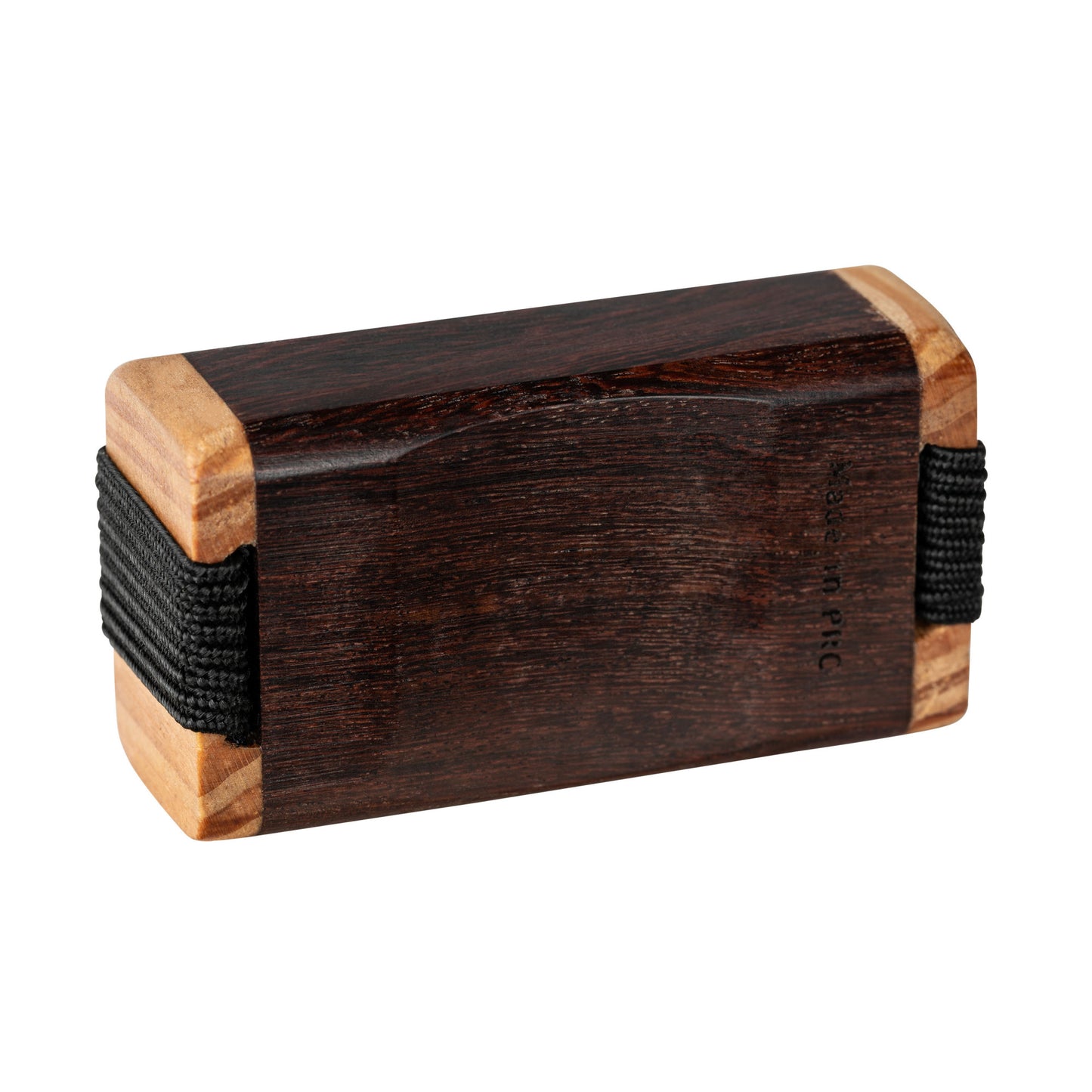 ORTEGA Sound Effect Serie Large Wood Finger Shaker - Ebony / Red Cedar Natural