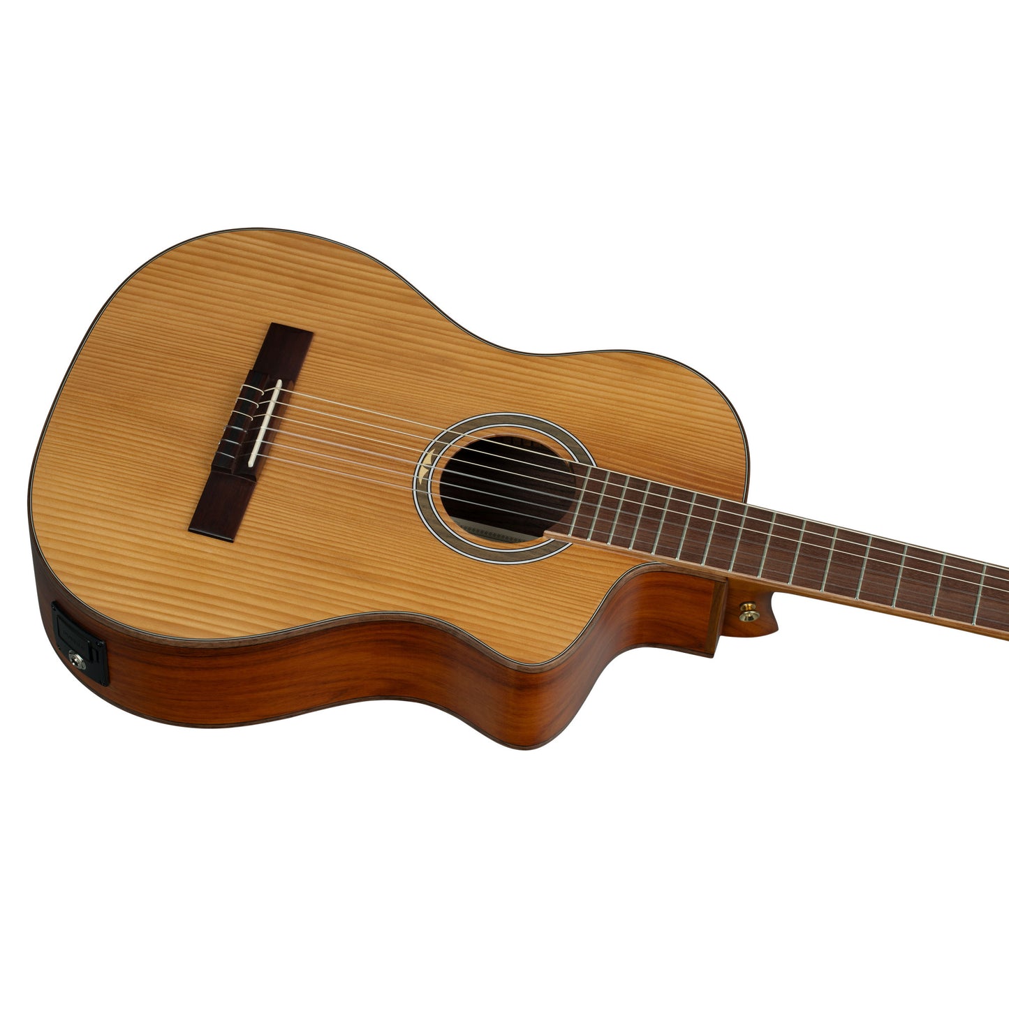 ORTEGA Thermo Series 4/4 Konzertgitarre 6-String - Dunkelbraun matt + Gigbag
