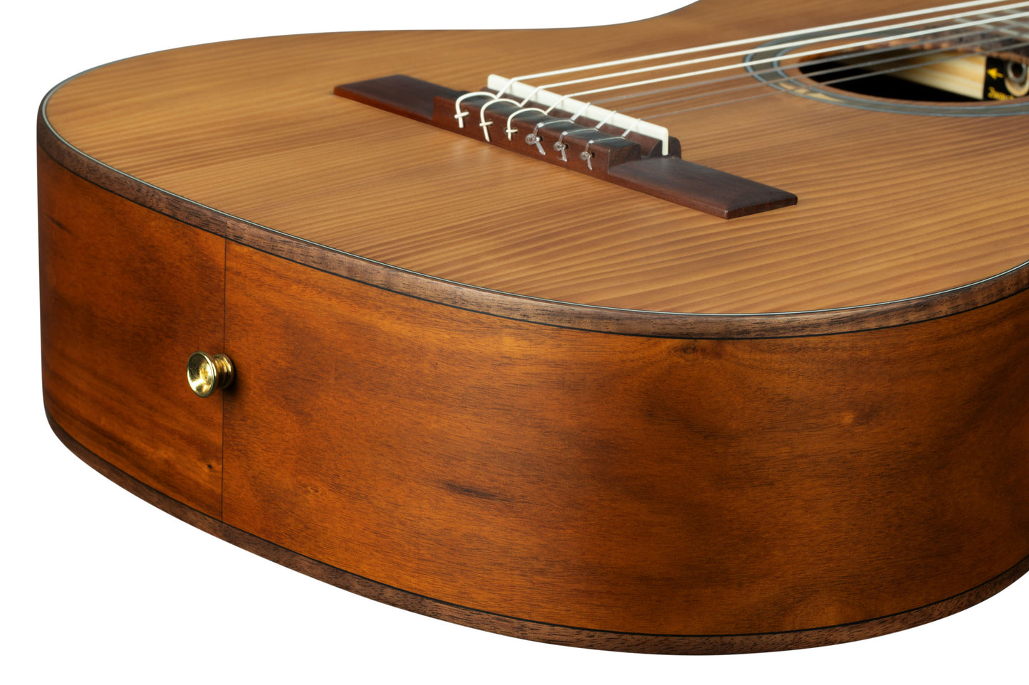ORTEGA Thermo Series 4/4 Konzertgitarre 6-String - Dunkelbraun matt + Gigbag