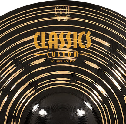 MEINL Cymbals Classics Custom Heavy Dark Crash - 16"