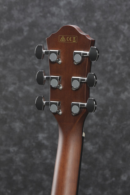 IBANEZ AEG Acoustic Guitar 6-String Lefty - Black High Gloss