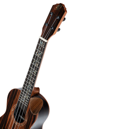 ORTEGA Elite Serie Konzert Ukulele 4 String - Solid Ebony Natural + Bag