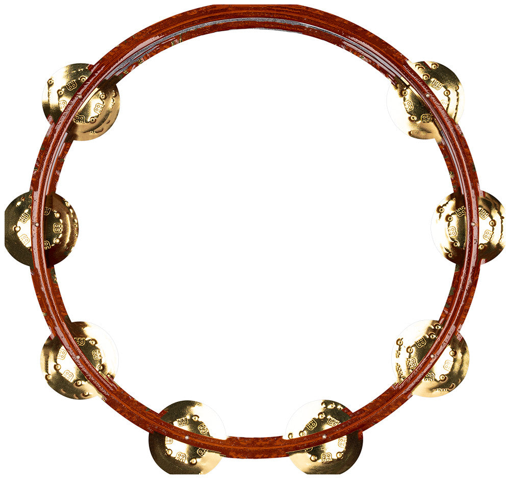 MEINL Percussion Traditional Wood Series Tambourine - 10"
