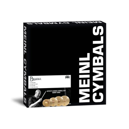 MEINL Cymbals Byzance Artist's Choice Cymbal Set: Benny Greb - 4 pcs