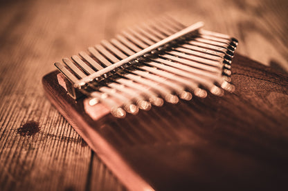 Meinl Sonic Energy Solid Kalimba, 17 Töne, schwarze Walnuss