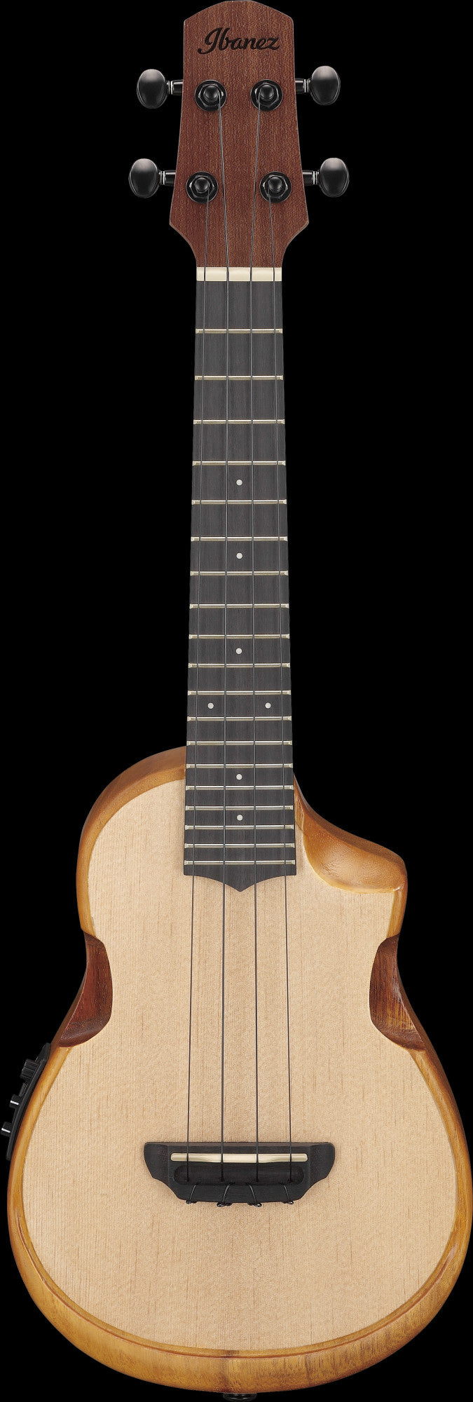 IBANEZ AU Concert Ukulele 4-String - Open Pore Natural + Gig Bag