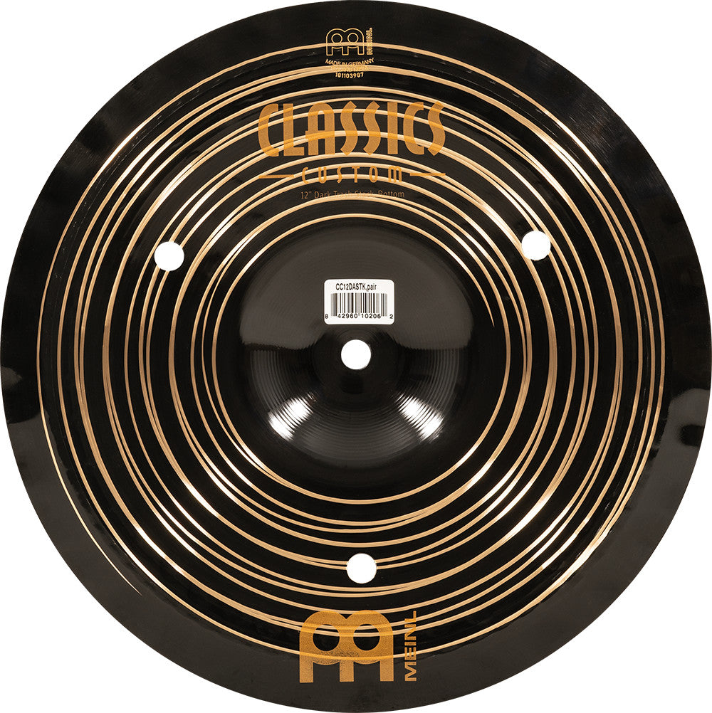 MEINL Cymbals Classics Custom Dark Trash Stack - 12"