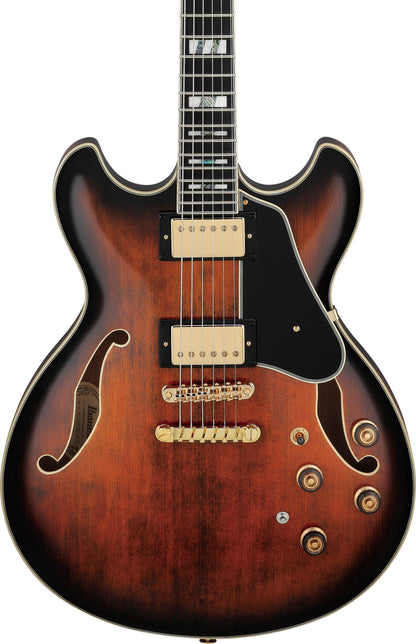 IBANEZ Artstar AS Hollowbody Gitarre 6-String - Tabacco Brown + Koffer