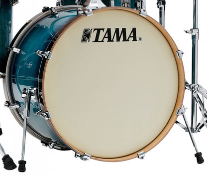 TAMA Superstar Classic Bass Drum 22" x 16" - Blue Lacquer Burst/Chrom HW