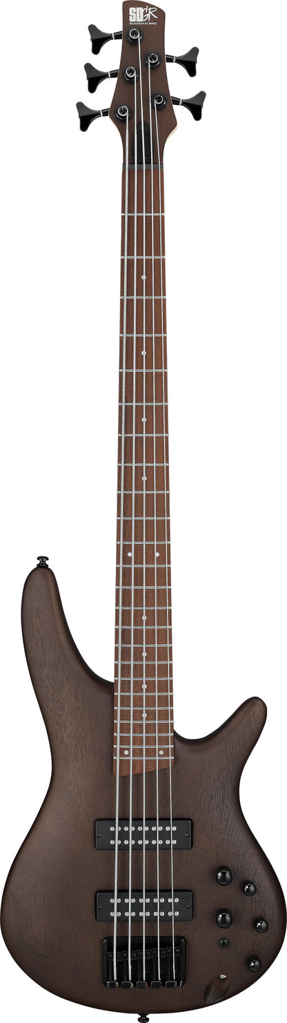 IBANEZ SR Electric Bass 5-String - Walnut Flat